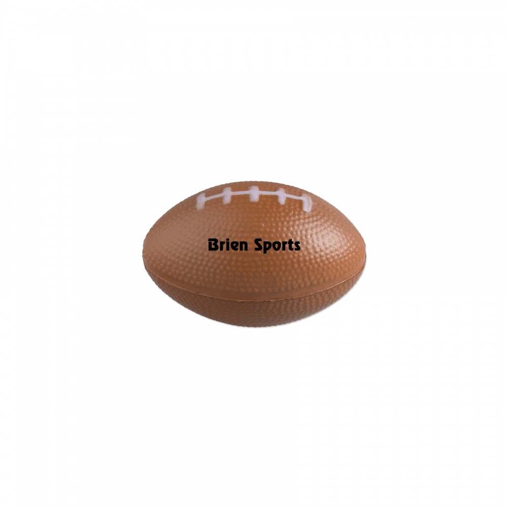 Football Shaped Stress Reliever with Logo