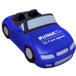 Custom Printed Blue Convertible Car Stress Reliever