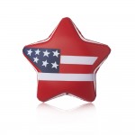 USA Star Shaped Stress Balls with Logo