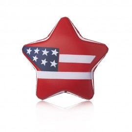 USA Star Shaped Stress Balls with Logo