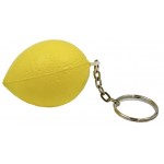 Lemon Key Chain Stress Reliever Squeeze Toy with Logo