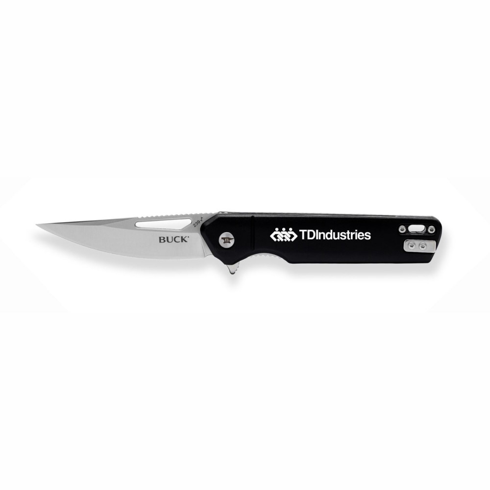 Logo Branded Buck Infusion Drop Point Knife