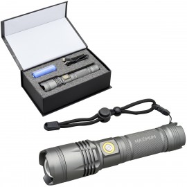 Promotional Rechargeable Urban Peak 20W Tactical Flashlight