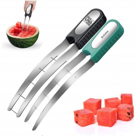 Multi-functional Kitchen Gadgets Stainless Steel Watermelon Cutter Slicer with Logo