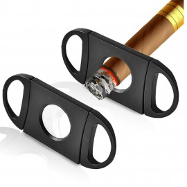 Stainless Steel Cigar Cutter with Logo