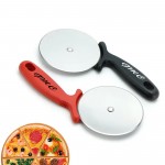 Stainless Steel Wheel Hob Pizza Cutter with Logo