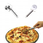 Single Wheel Stainless Steel Pizza Cutter Custom Engraved