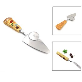 Custom Custom Multi Spatula With Pizza Roller Cutter