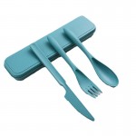 Wheat straw Cutlery set with Logo