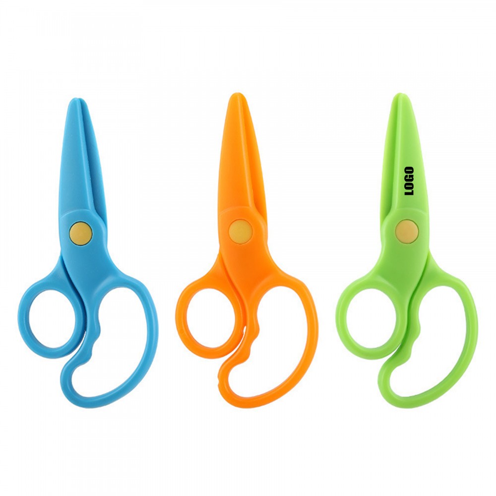 Small Scissors With Plastic Edge with Logo