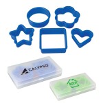 5 Piece Cookie Cutter Set with Logo