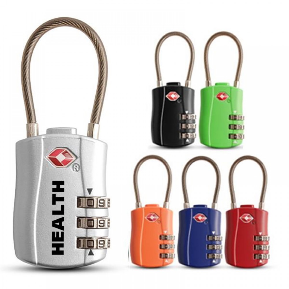 Promotional Tsa Combination Padlock