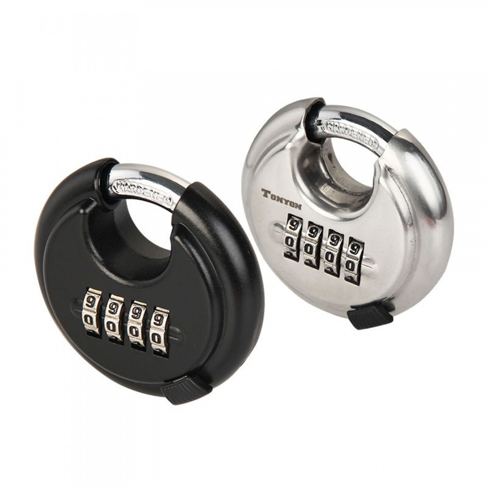 Custom Weatherproof Steel Combination Disc Padlock