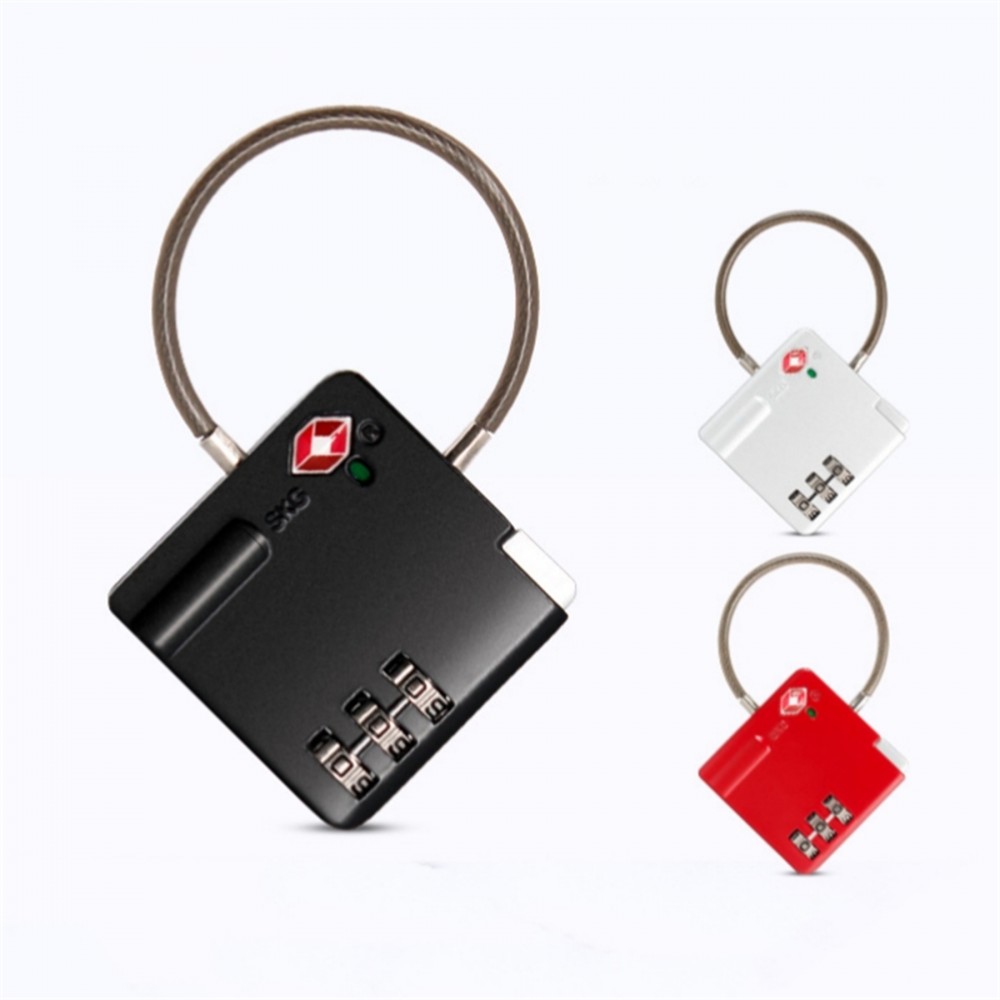 Customs Luggage Locks with Logo