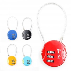 Personalized 3-Digit Password Combination Padlock Code Lock