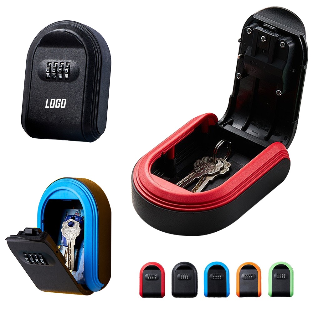 Personalized Wall Mounted Key Box w/Combination Lock (5"x3 3/5")