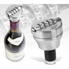 Personalized Wine Bottle Lock Cap Stopper