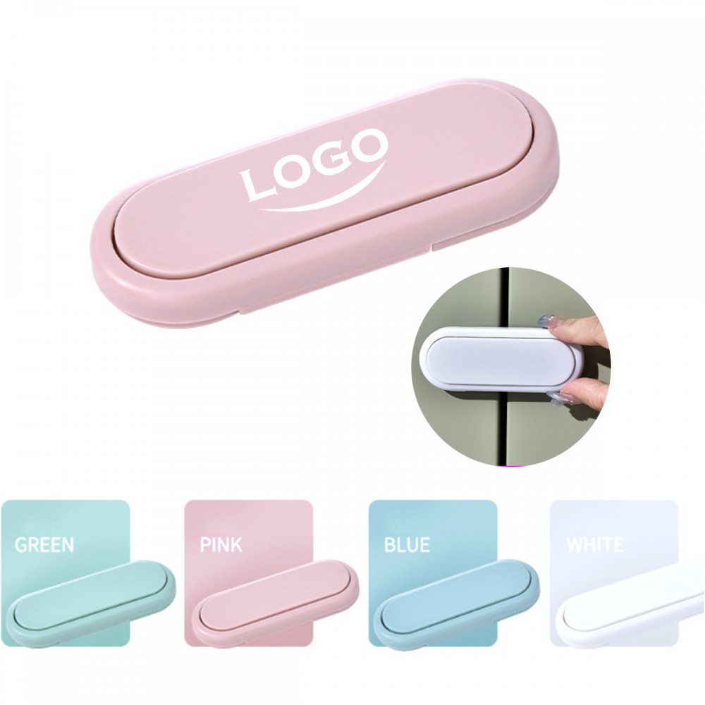 Child Safety Locks for Wardrobe and Cabinet Furniture with Logo