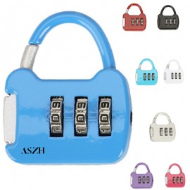 Personalized 3 Digit Combination Padlock