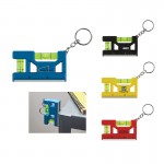 Hank 3" Level / Ruler Keyring with Logo