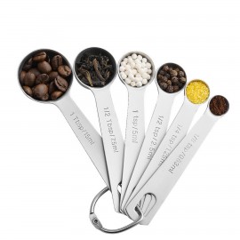 Precision at Your Fingertips: Stainless Steel Measuring Spoons with Logo