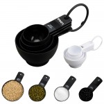 Custom 4 Piece Measuring Cup Set w/Stable Base & Ring