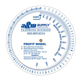 Profit Calculator Double Wheel with Logo