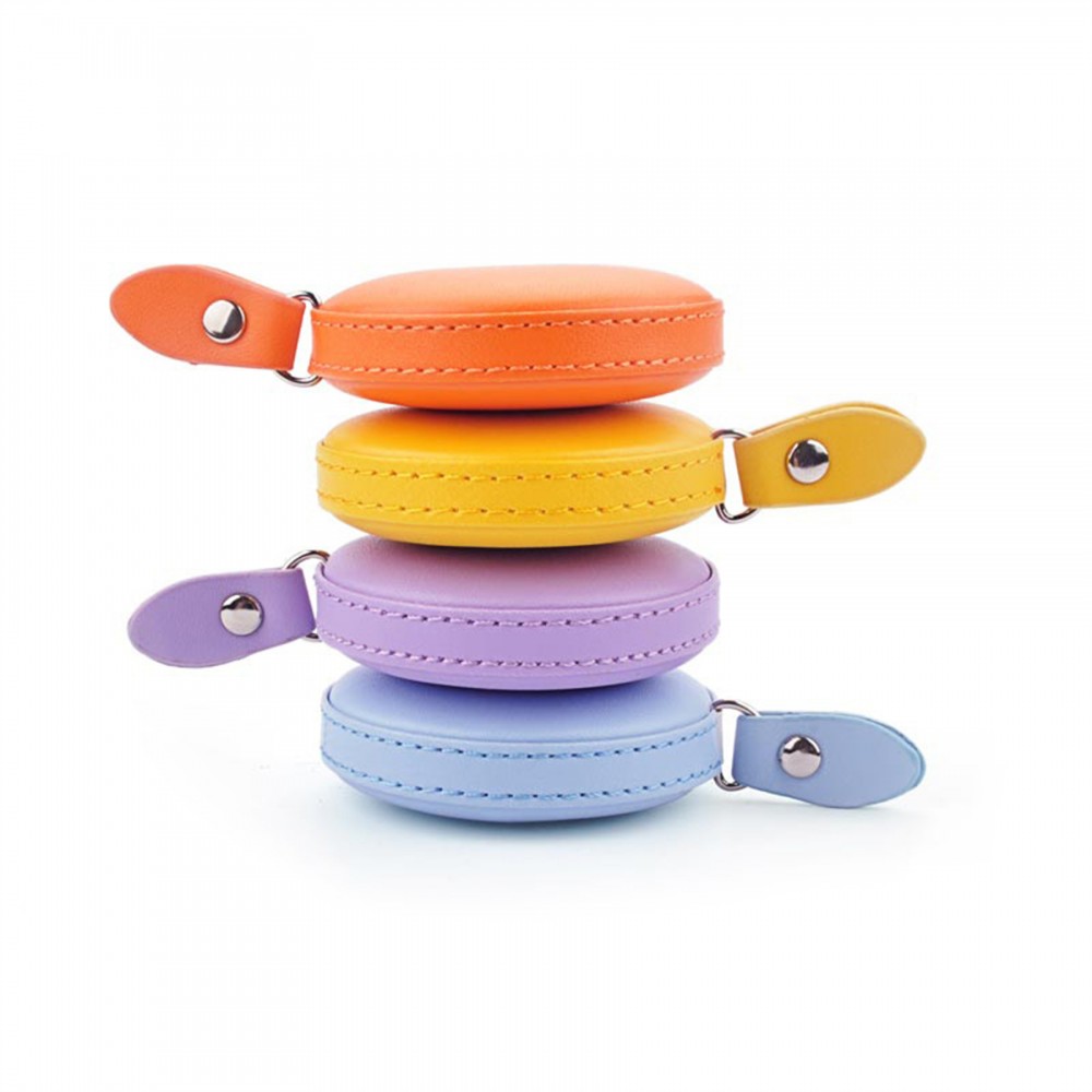 Mini Leather Measuring Tapes with Logo