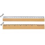 Optical Ruler - Metric Front Scale / Inches Back (7) with Logo 