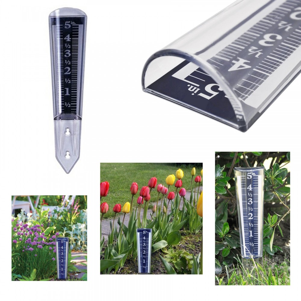 Easy-to-Read Magnifying Rain Gauge - Ideal for Garden Enthusiasts with Logo