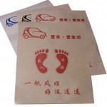 Promotional Paper Floor Mat For Auto