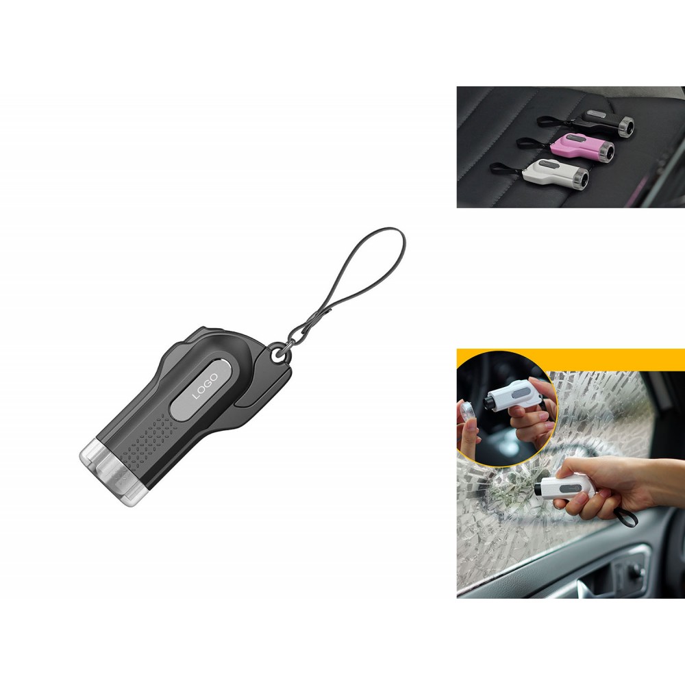 Customized 2-in-1 Car Window Breaker and Seatbelt Cutter