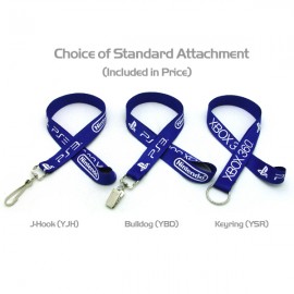 Silkscreened Flat Lanyard with Logo