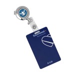 Customized Retract-A-Badge Metal Circle Badge Holder