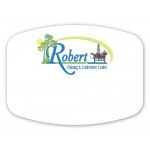 Personalized Laminated Name Badge (2.75X3.75") Arched Rectangle