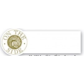 Poly Badge (1.25"X3.625") Rectangle with Logo