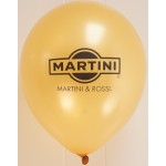 11" Metallic Latex Balloons with Logo