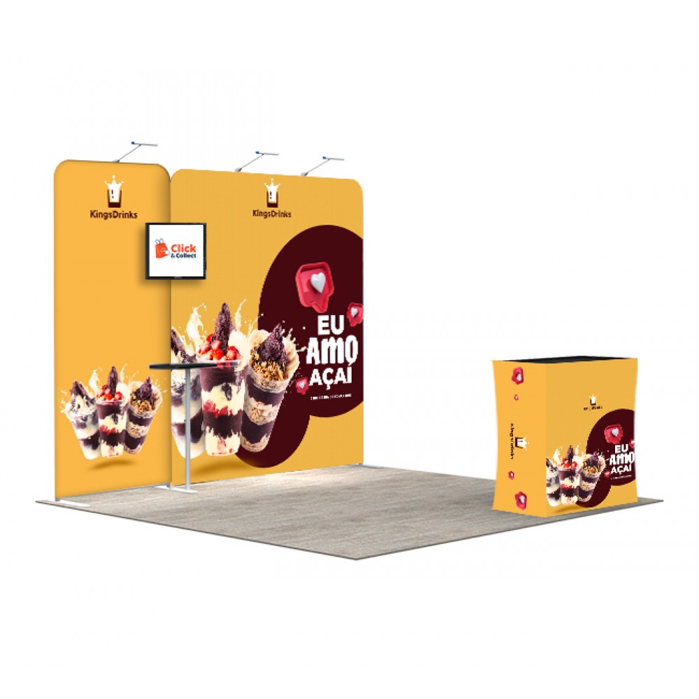 Trade Show Booth - Package 9 with Logo