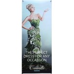 Custom Imprinted Large Economy X-Stand Polyester Banner Display