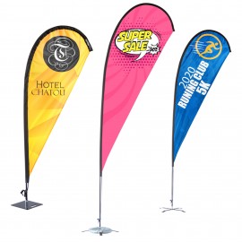 Custom Custom 12' X 4' Large Teardrop Flags