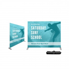 10' Flexi-Tube Display Kit, Double-Sided with Logo