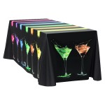 Customized 8' Table Throw, Full Color