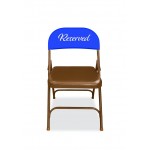 Personalized Chair Back Covers, Premium Stretch Spandex