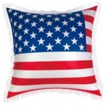 Customized Inflatable USA Flag Pillow