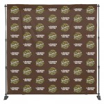 Promotional 8ft X 8ft Step & Repeat Fabric Banner