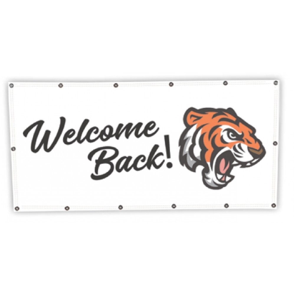 Personalized 18 Oz. Double-Sided Scrim Vinyl Banner (6'x3')