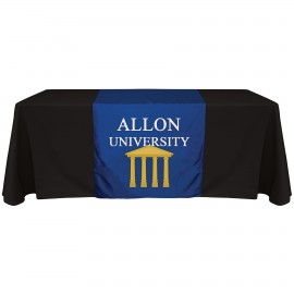 30" x 90" Digitally Printed Table Runners with Logo