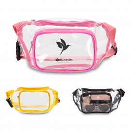 Customized Clear PVC Fanny Pack/Waist Bag