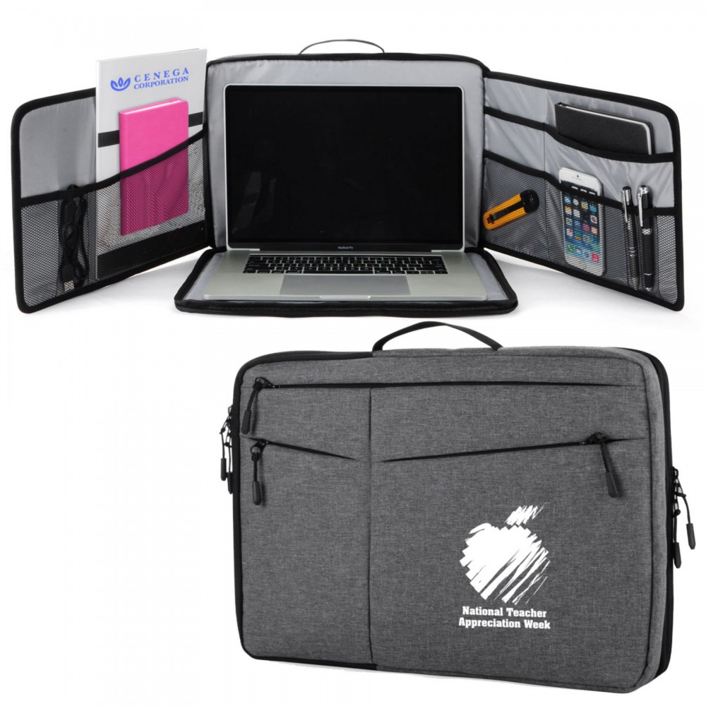 Logo Branded Saratoga Workspace Bag