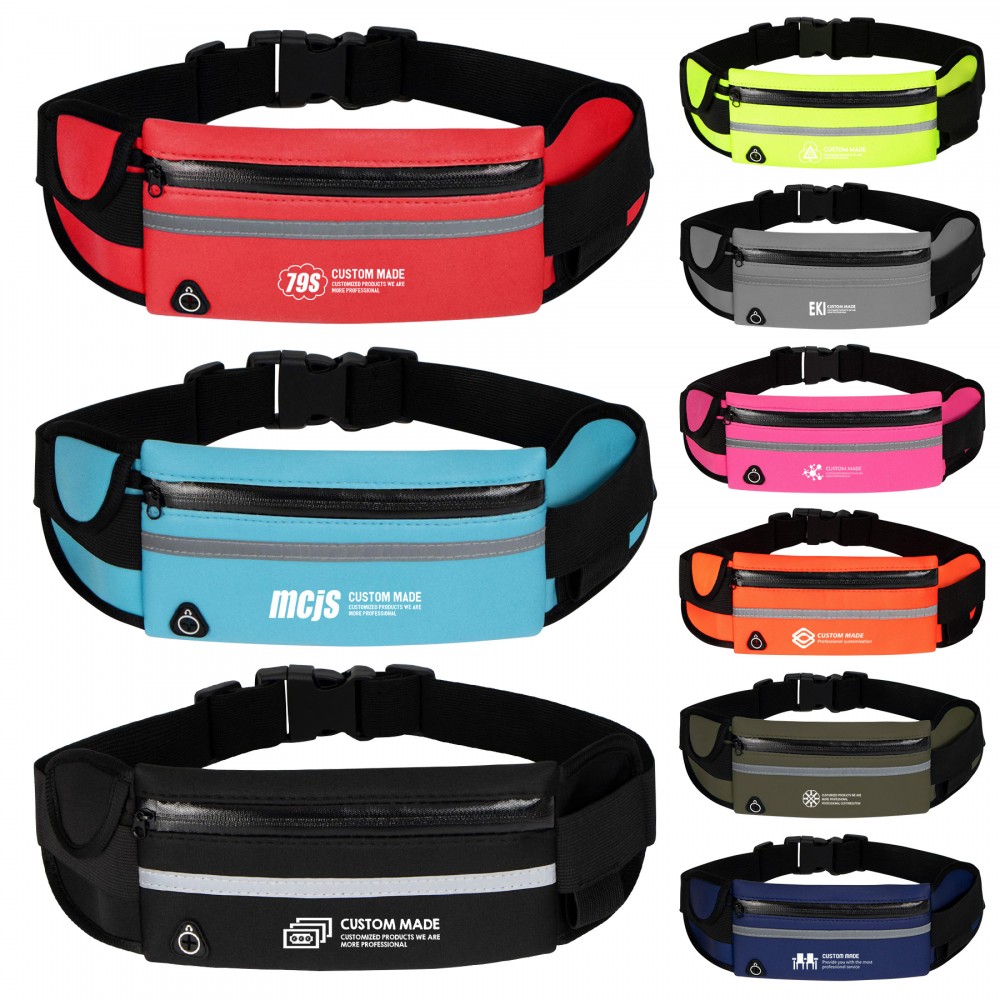 Waterproof Sports Waist Pack with Logo